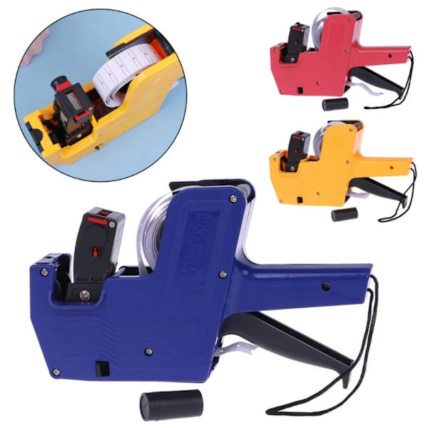 Hintalappu Labeller Price Gun PUNAINEN red