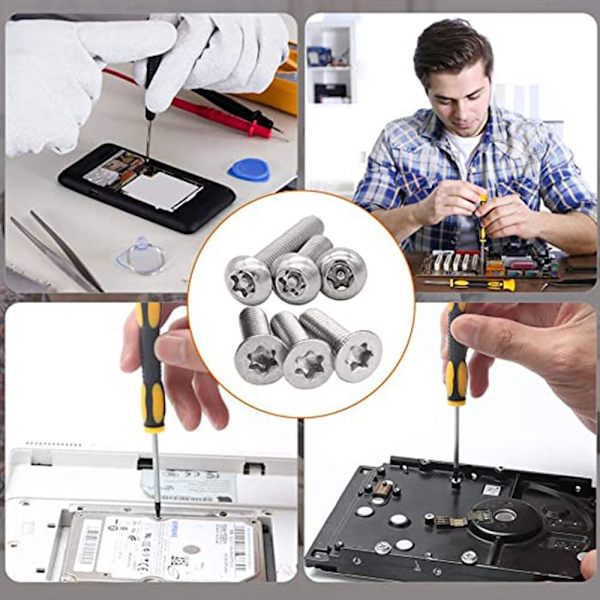 Torx-ruuvimeisselin purkamisen korjaustyökalut T10H T10H T10H