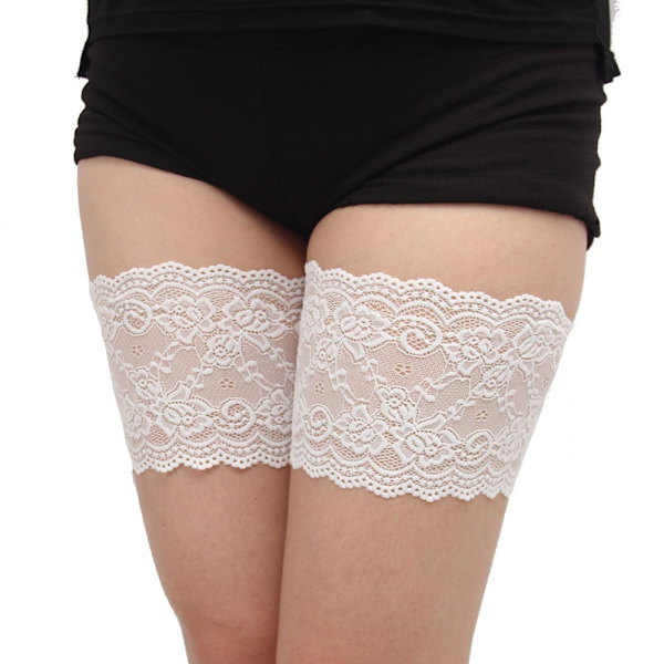2paria hankausta estäviä reisirennejä VALKOINEN 42-50cm white 42-50cm