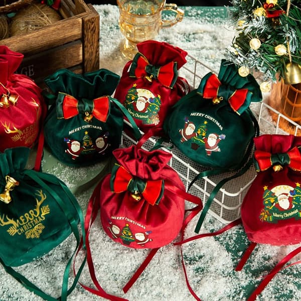 Dragsko Presentpåsar Xmas Presentpåse RÖD 2 2 red 2-2