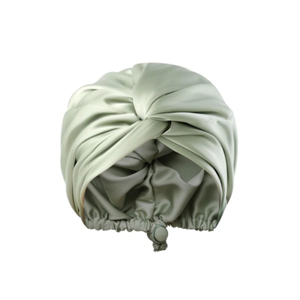 Satin Cap Silkeslen Satin Bonnet GRÖN green