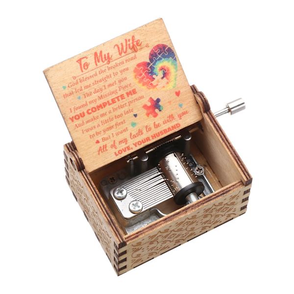 Musikkbokser Wood Music Box