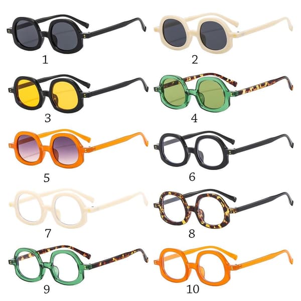 Anti-Blue Light Glasses Overdimensjonerte briller 3 3 3