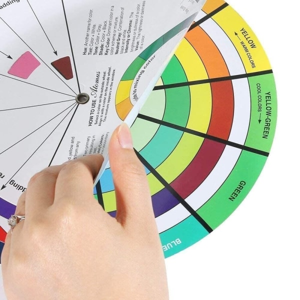 Chromatic Color Wheel Colors Circleor 14CM 14cm