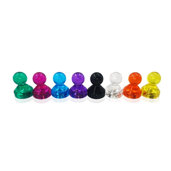 25 stk Crystal Push Pin Pinboard Chess Kjøleskap Note pins Random Color