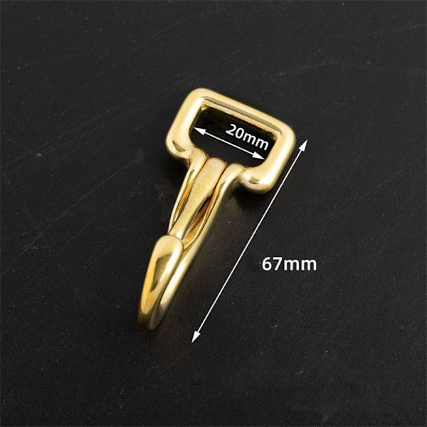 Skulderrem Spænde Bæltespænde Clip 67X20MM 67x20mm