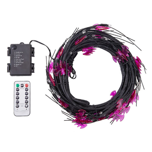 LED Birketræ Lygte Simuleret Træ Rattan Lys ARANEID