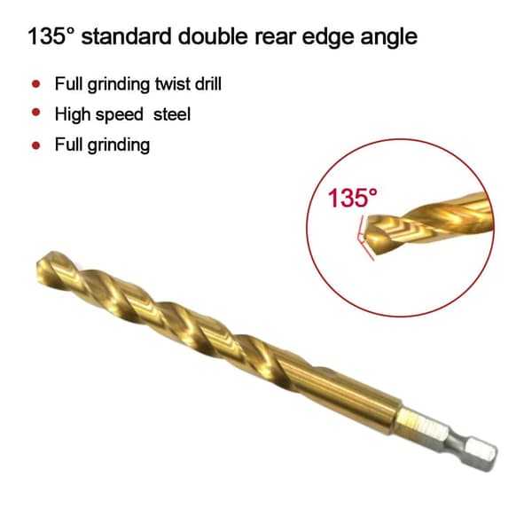 Drill Bit Set Spiral Drill 6,5MM 6.5mm