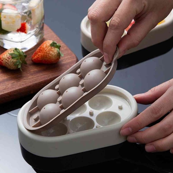 2 ST Ice Ball Mould Ice Ball Makers FÄRG 3 FÄRG 3 Color 3