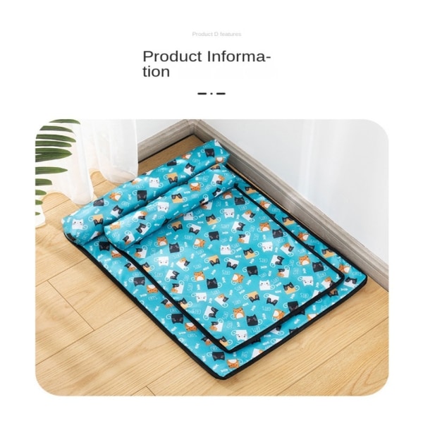 Hundekølemåtte Sommerpude GUL M Yellow M