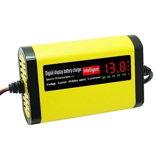 Bil Auto Batteriladdare Billaddare EU PLUG EU PLUG EU Plug