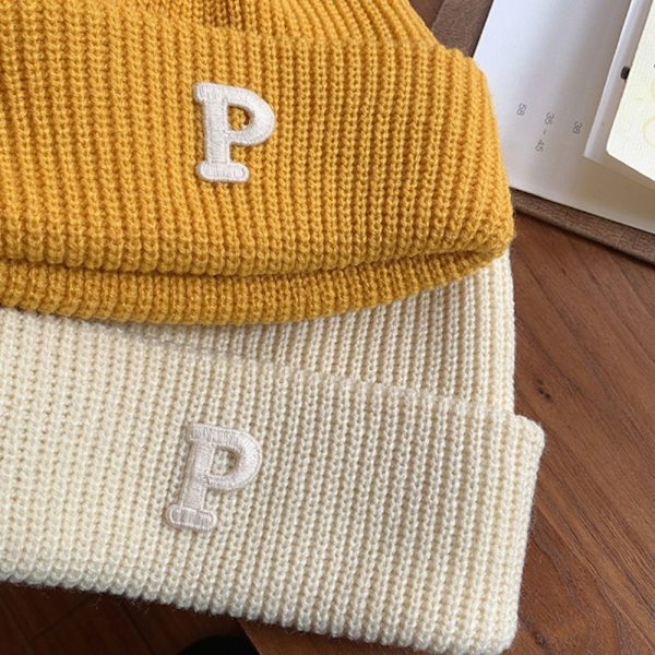 Fleece varm stickad mössa cap mössa GRÅ grey