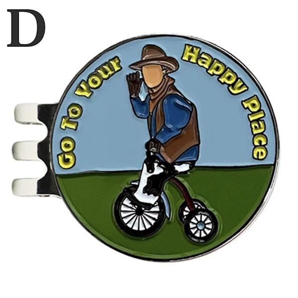 Golfbold Marker Golf Hat Clip D D D