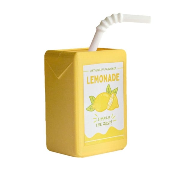 Juice Box Blomkruka Blomkruka Dekoration CITRON CITRON Lemon