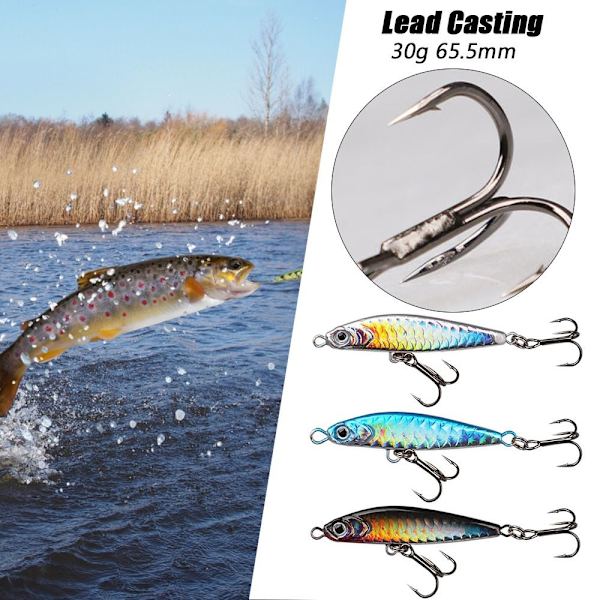 Metallfiske lokke Jig Agn B(10G&14G) B(10G&14G) B(10G&14G)