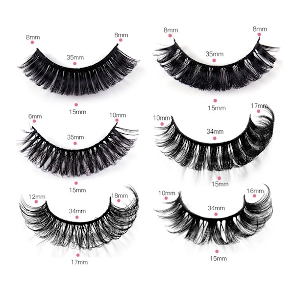 Faux Mink Lashes Cat Eye Lashes 7019 7019 7019