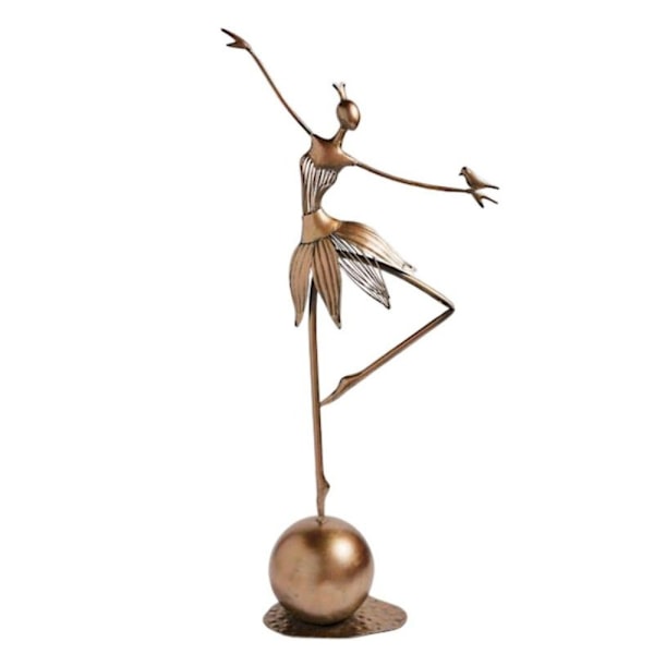 Metal Havestatuer Ornament Dansepige Ornament A A A