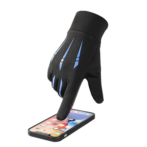 Winter Glove Full Finger Gloves PUNAINEN red