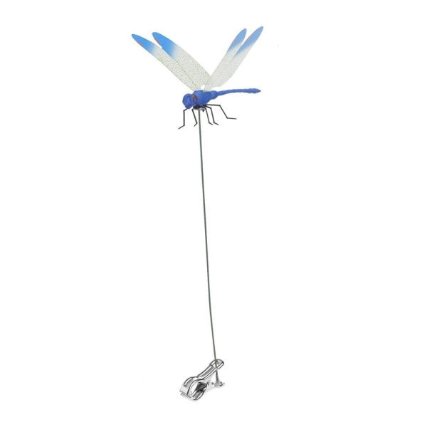 Fake Dragonfly Clip Fairy Tale Ornament BLUE S Blue S