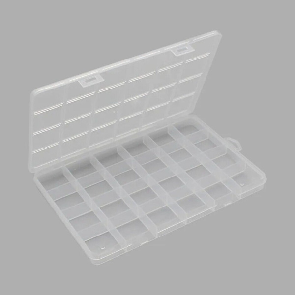 Tyhjä säilytyslaatikko Nail Art Tips Case Korusäiliö