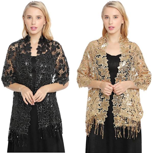 Aftonklänningar Sjal Lady Cape Wraps ROSE RED ROSE RED Rose Red
