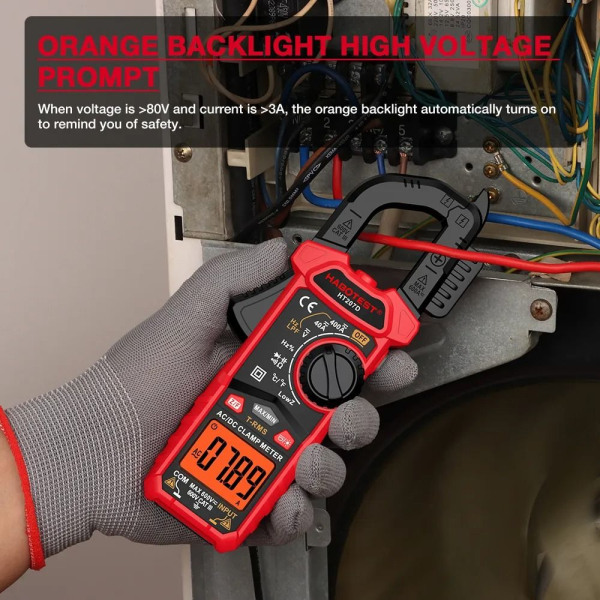 Digitalt klemmemåler Smart multimeter HT207A HT207A HT207A