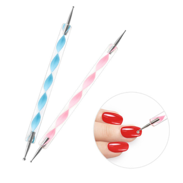 5 kpl Nail Art Dotting Pen Nail Paint Pen manikyyrimaalaussarja