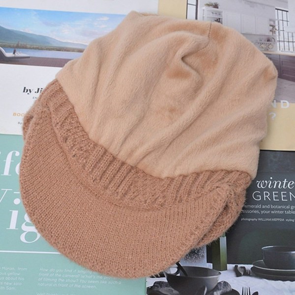 Beanies Luer Strikkehette BEIGE beige