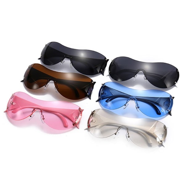 Y2K Solbriller Wrap Around Shades C6 C6 C6