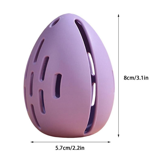 Sminksvamphållare Kosmetisk case LILA Purple