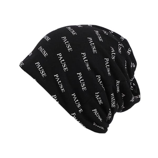 Mooncap Stripe Hat SVART Black