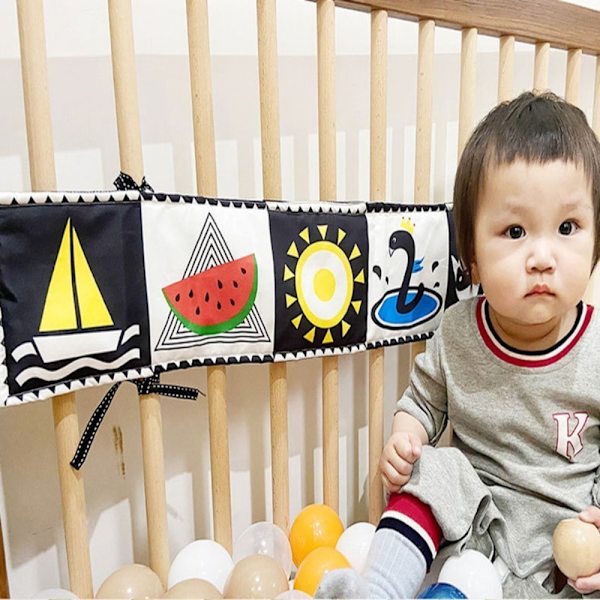 Baby sensorisk tøybok 3 3 3
