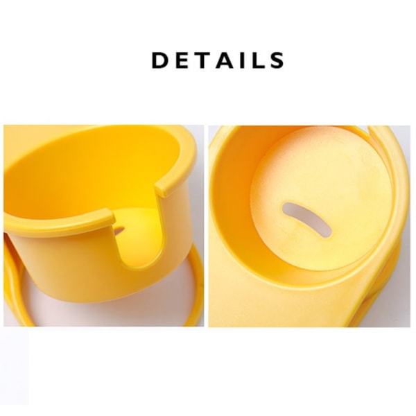 Bord Sida Vattenkopp Hylla Kaffe Dryck Mugghållare GUL Yellow