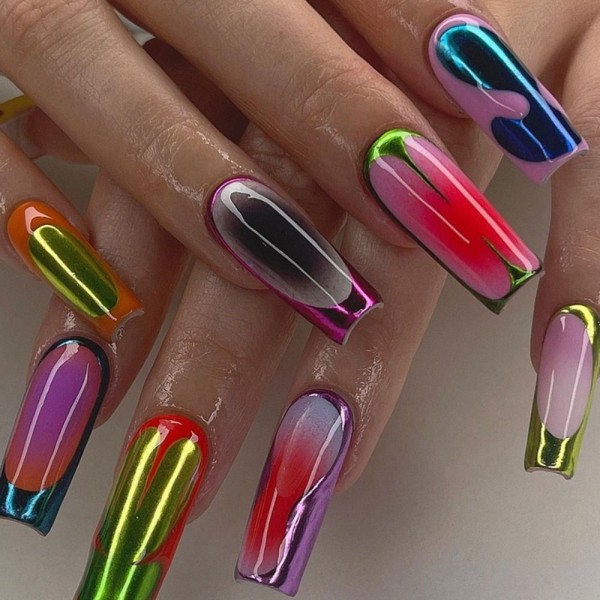 False Nails Fake Nials W1376 W1376 W1376