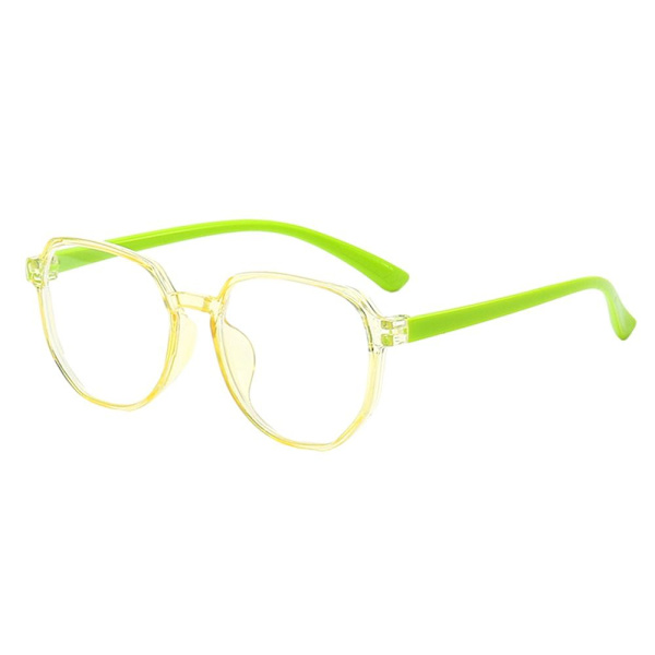 Kids Anti-Blue Light Briller Runde Briller GRØNN Green
