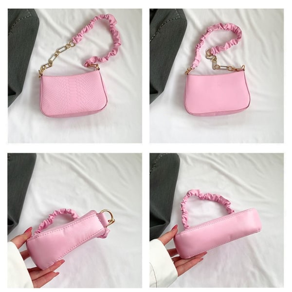 Skulderveske Underarmsveske ROSA pink