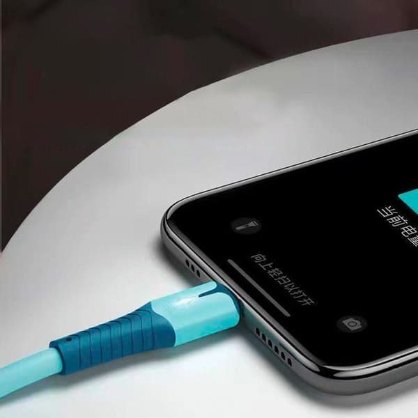 Ladekabel Hurtigtelefonlader BLÅ 2MMICRO MICRO Blue 2MMicro-Micro