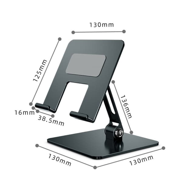 Bærbar Stand Bærbar Holder GRÅ Grey