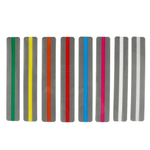 8 st/ set färgglada plastbokmärken Läsguide STYLE 7 STYLE 7 Style 7