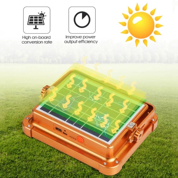 Solar Lanterne Telt Lys STOR Large