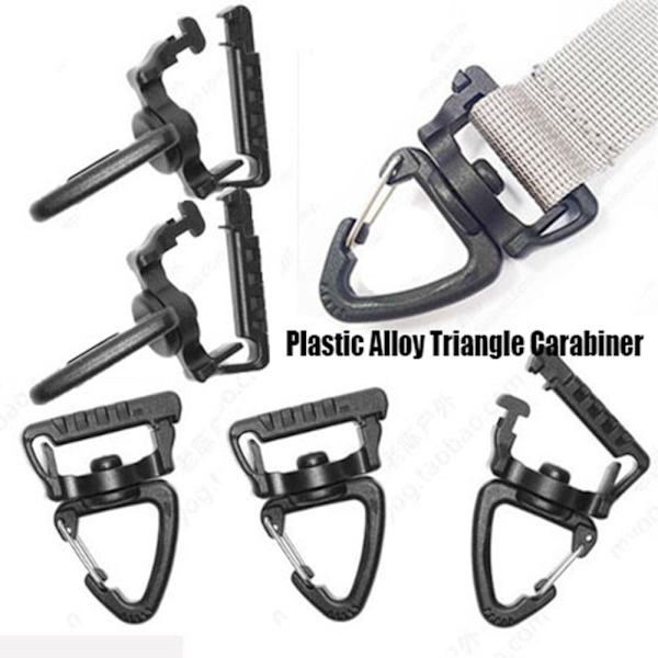 Triangle Carabiner Spring Quickdraws Clip 2 2 2