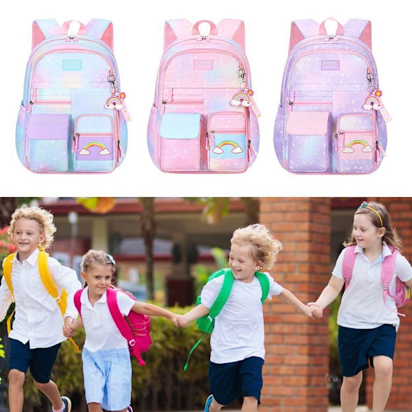 Skolväskor Studentryggsäck ROSA L pink L