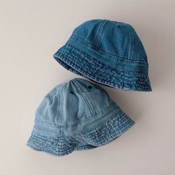 Bucket Hat Sun Cap LJUSBLÅ M Light blue M