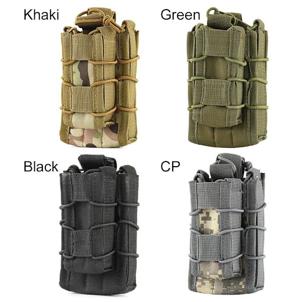 1stk Militær midjeveske Outdoor Tactical Pack GRØNN GRØNN Green