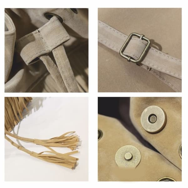 Crossbody Kukkaro Kangaskassi KHAKI Khaki