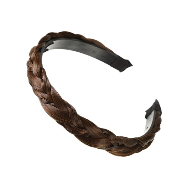 Hårbøjle Fiskebensfletning BRUN brown