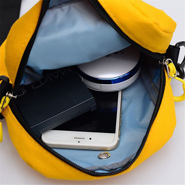 Dam Axelväska Messenger Väskor GUL yellow