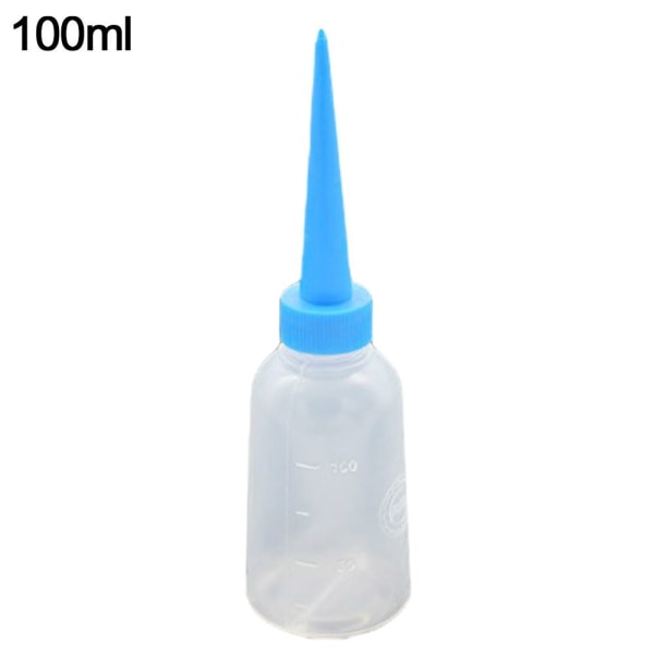 Plast klar spissen applikatorflaske 100ML 100ml