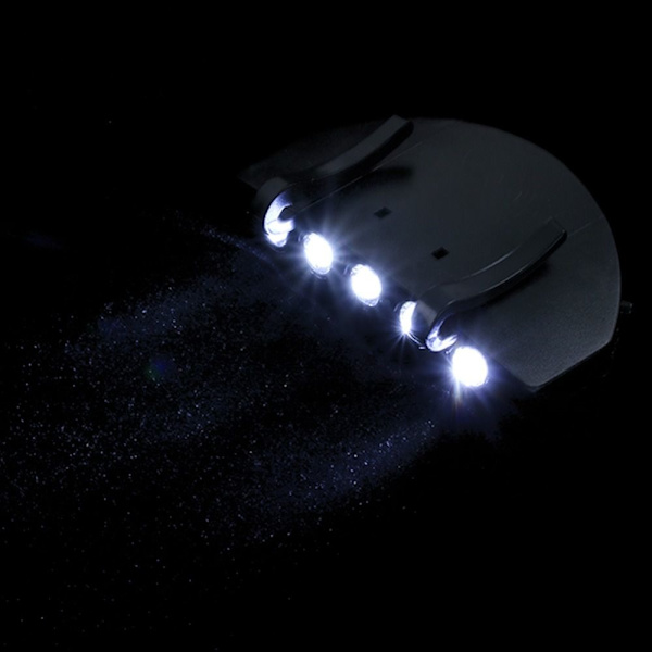 LED Cap Light Clip Hat Brim Lamp Camping Lights
