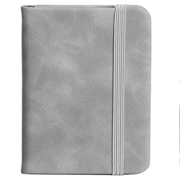 Notebook A7 Dagbok Fickbok GRÅ Gray